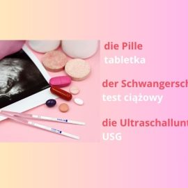 Die Schwangerschaft auf Deutsch – ciąża po niemiecku, część pierwsza.